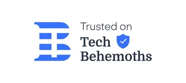 Trusted on TechBehemoths badge