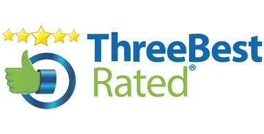 ThreeBestRated five-star rated badge